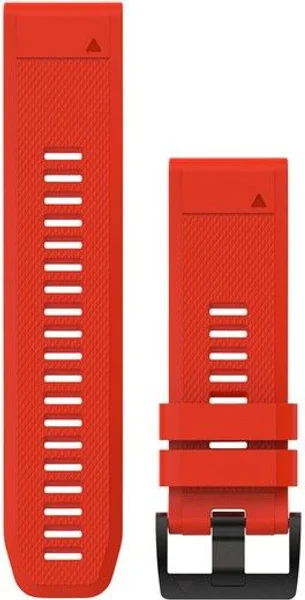 Kundfavorit QuickFit 26 mm Armband Röd Silikon
