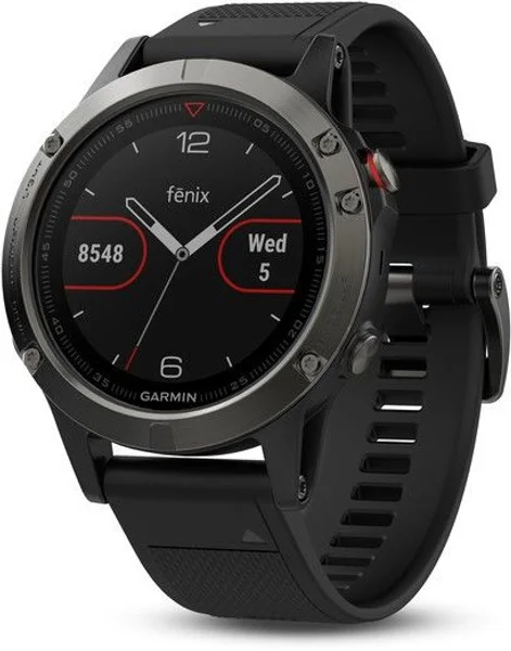 Kampanj Fenix 5 Skiffergrå med svart armband