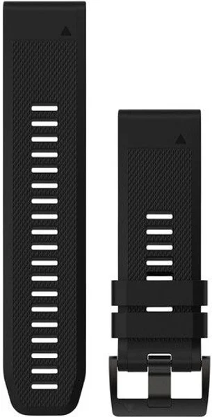 QuickFit 26 mm Armband Svart Silikon (2018) Utförsäljning