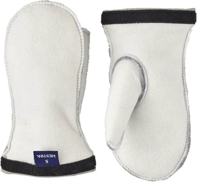 I lager Heli Ski Jr Liner Mitt Off White