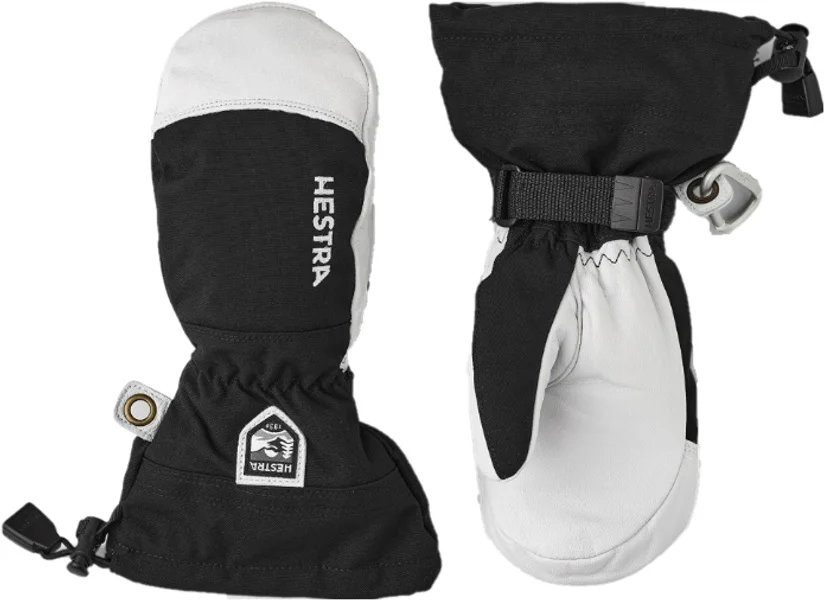 Fynd Army Leather Heli Ski Jr Svart