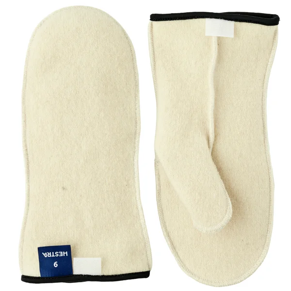 Lågt pris Wakayama Wool Liner Mitt Unisex Offwhite