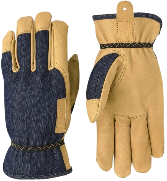 risnedsättning Kobolt Denim Indigo Arbetshandske