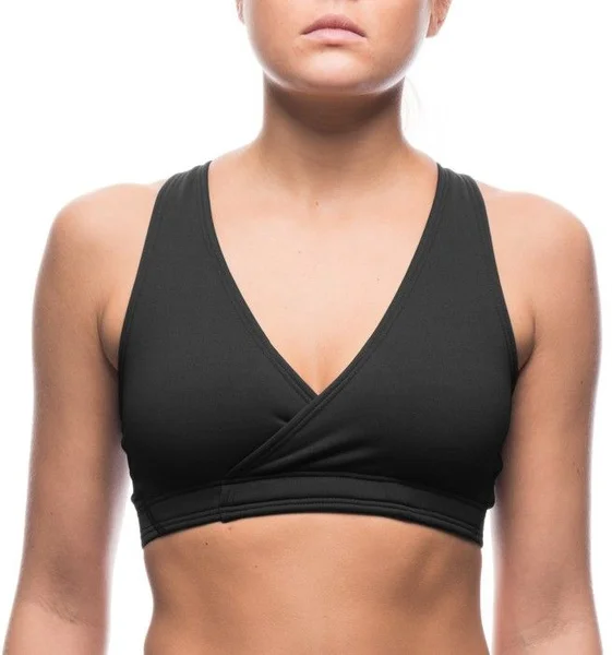 Nyhet W's Mix Wrap Bra Black (2017)