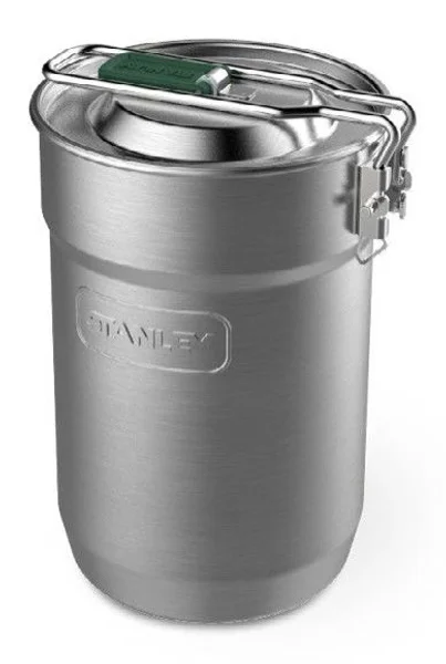 Adventure Camp Cook Set Stainless Steel I lager