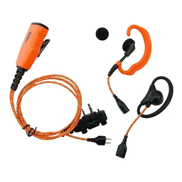 PRO-U610LS/LA Orange Tygkabel, 3-i-1 med 2 Öronbyglar / Peltoranslutning Reapris