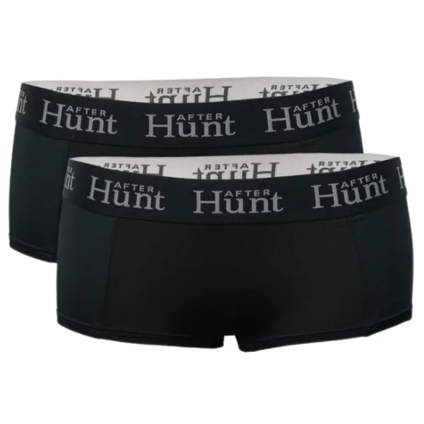 Womens Boxer Underwear Short 2-pack Black Outlet