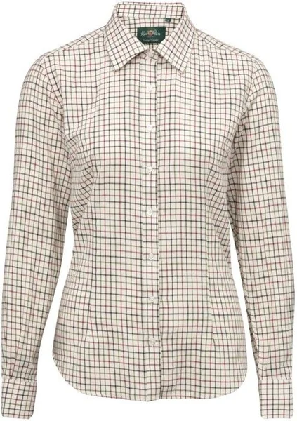 W's Bromford Shirt 2 Red Check Billigare