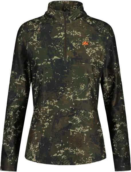 risnedsättning W's CoolDry Half-Zip Top BlindTech Invisible