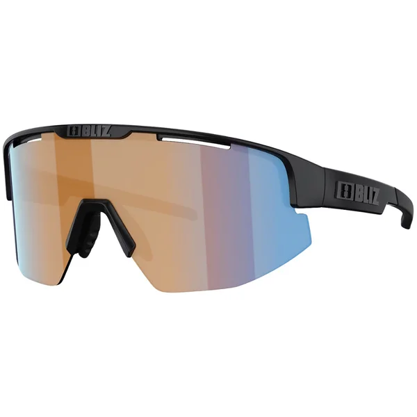 Matrix Matt Black N_O_N_Coral-Orange Blue Mirr I lager