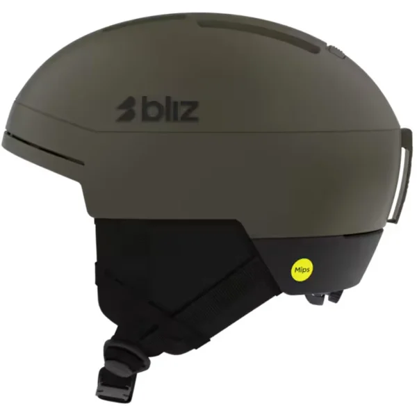 Begränsat antal Ski Helmet S002 Mips Matte Camo Green/Black