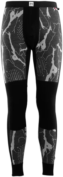 Premium Aclima M's Lars Monsen Longs Jet Black/Femunden Dark