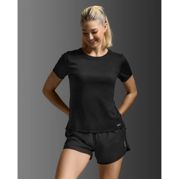 Fri frakt Aero Mesh Tee Black/Silver Reflective