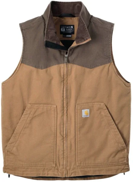Rabatter Montana Duck Vest CARHARTT BROWN/COFFEE