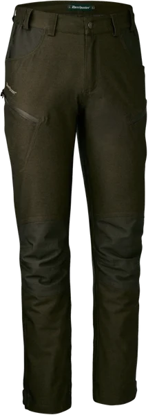 Chasse Trousers Olive Night Melange Rabatter