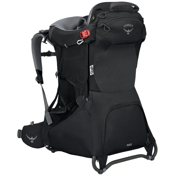 Populär Poco Child Carrier With Rain Cover Black