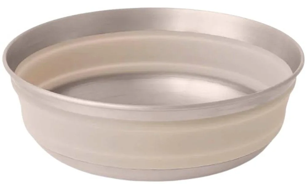 Sea To Summit Detour Stainless Steel Collapsible Bowl M Grey Premium