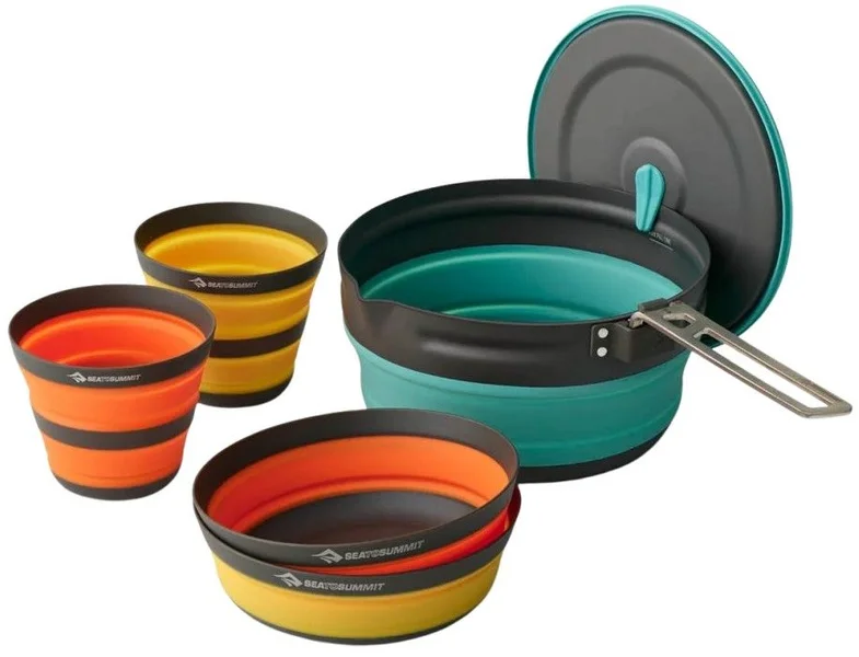 Kampanjpris Sea To Summit Frontier UL Collapsible One Pot Cook Set with 2.2L Pot 2Person 5-piece