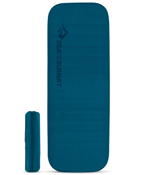 Selfinflate Mat Comfort Deluxe Regular Wide Byron Blue I lager