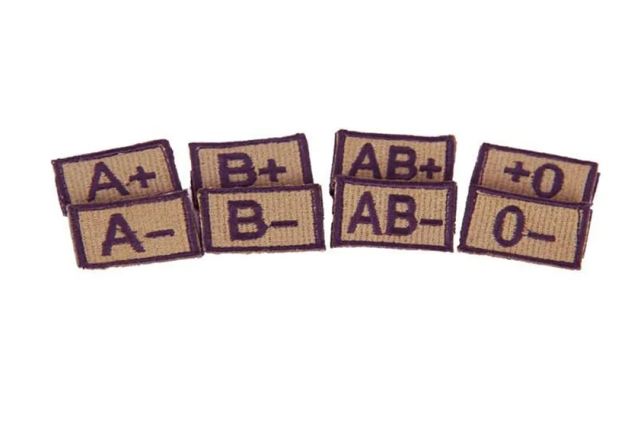Erbjudande Blodtype Patch - Khaki - O+ Khaki