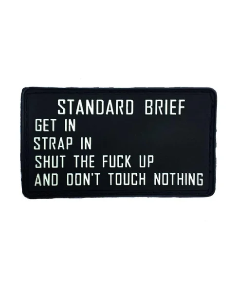 PVC Standard Brief 4,5x8cm Snabb frakt