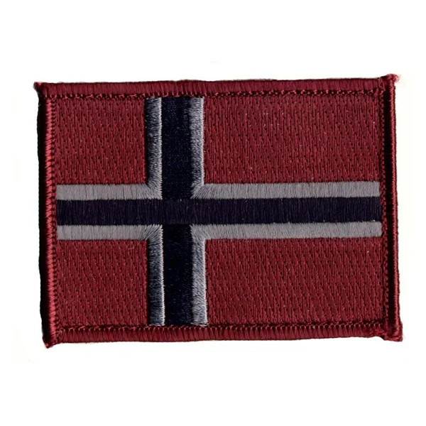 Snabb frakt Velcro - Ørken - Norge - Flagg