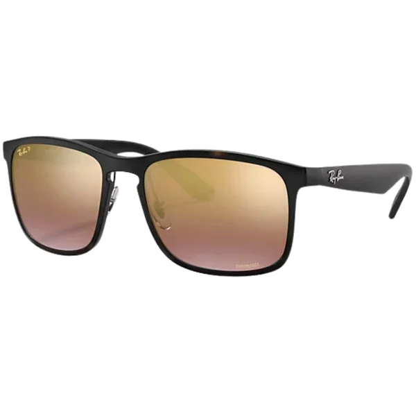 RB4264 Chromance Tortoise Polarized Purple Mirror Fri frakt