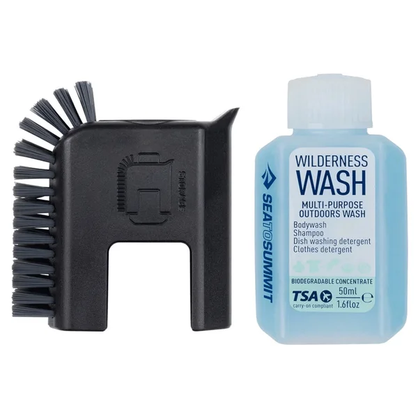 Kitchen Pot Scrubber 2-Set Black Billigare