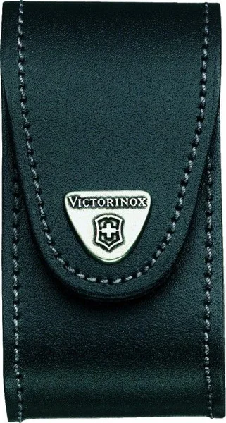 Begränsat erbjudande Läderetui För 5-8 Lager Swiss Army Kniv Velcro Svart