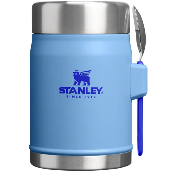 The Legendary Classic Food Jar + Spork 0.41 L / 14 Oz Blue Sky Handla nu