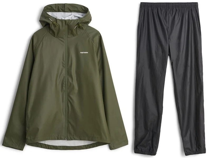 Fynd Packable Rainset Forest Green