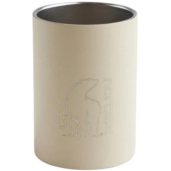 Steel Double Wall Mug 300ml Sandshell Lågt pris