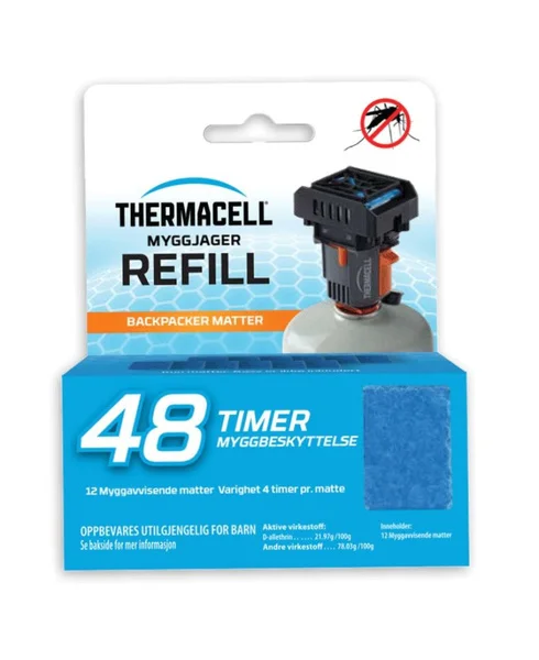 Backpacker Refill 48 T Svart Bästa pris