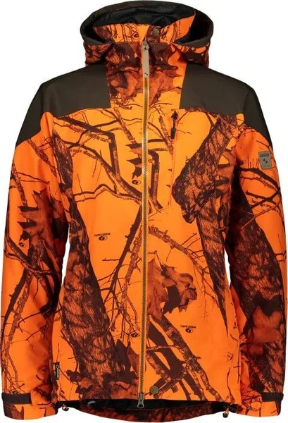 W's Aurora Camo Jacket Orange Blaze Begränsat antal