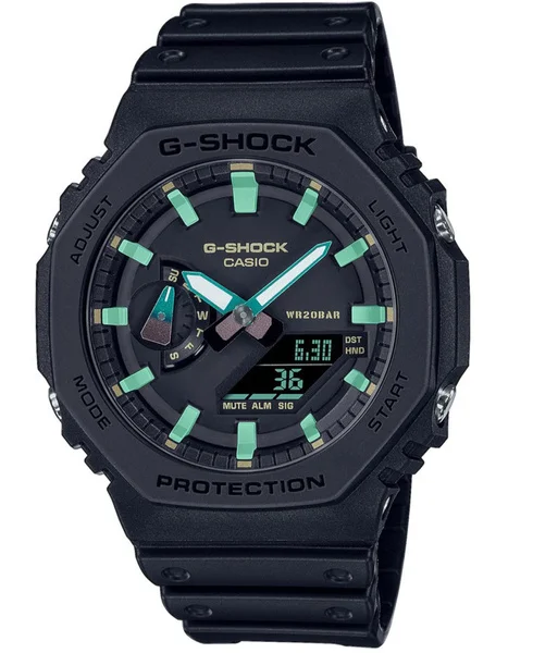 Casio G-Shock GA-2100RC-1AER Black Fri frakt
