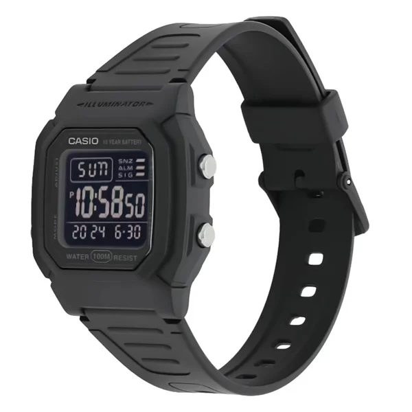Snabb frakt Casio Collection W-800H-1BVES Black