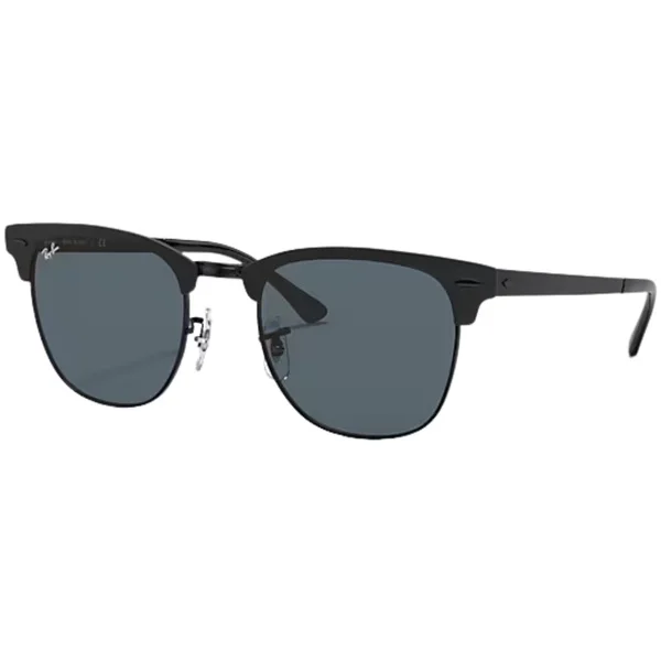 Nedsatt pris Clubmaster Metal Matte Black On Black Blue