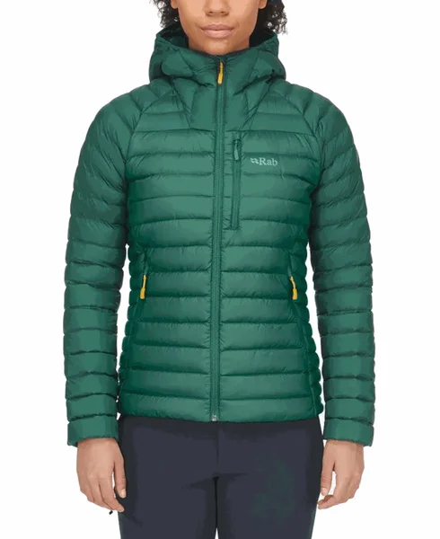 Microlight Alpine Jacket Wmns Green Slate Populärt val