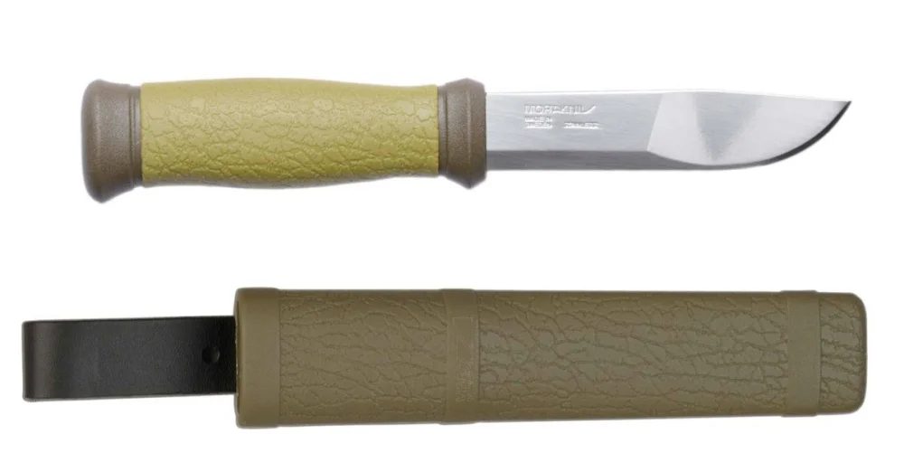 Bästa pris 2000 Jakt- & Fiskekniv Olivgrön
