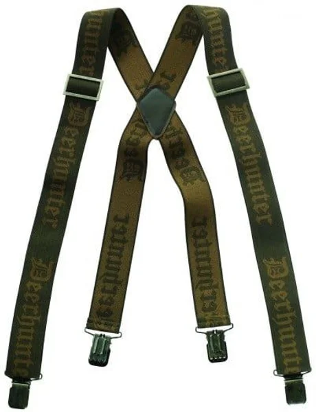 Logo Braces with Clips - 120 cm Art Green Utförsäljning