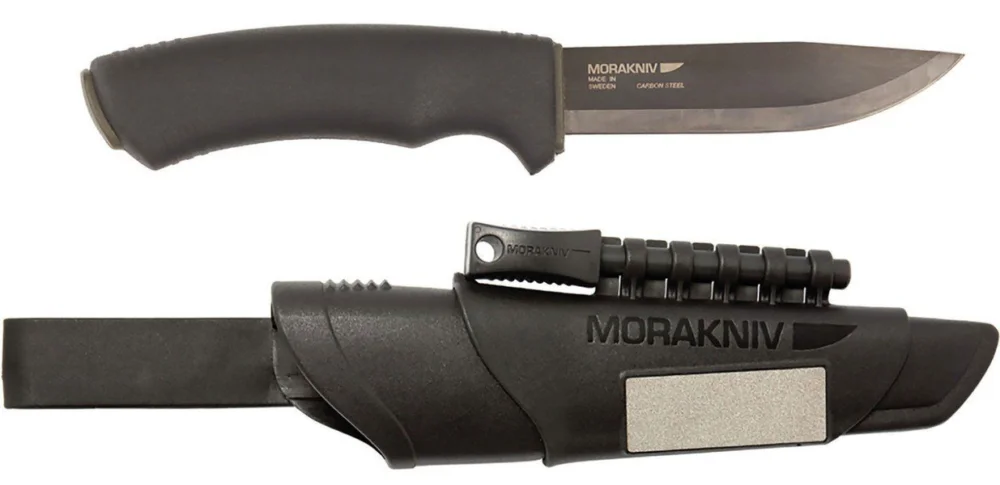 Bushcraft Survival Black Carbon Steel Populär