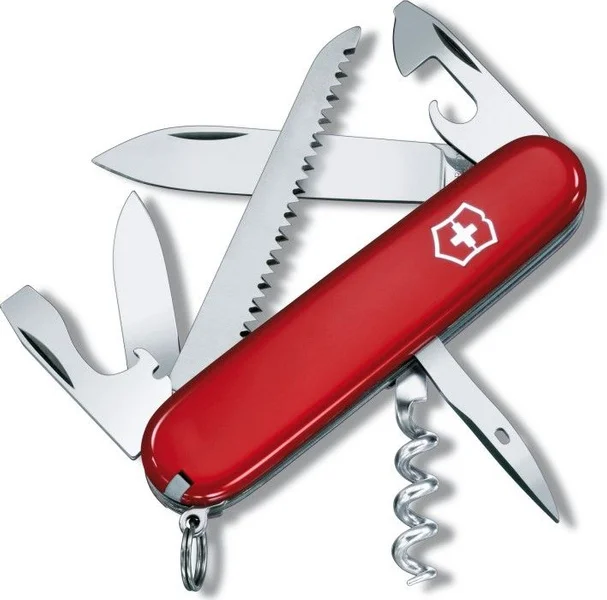 Fickkniv Camper Original Swiss Army 91 Mm Röd Fynd