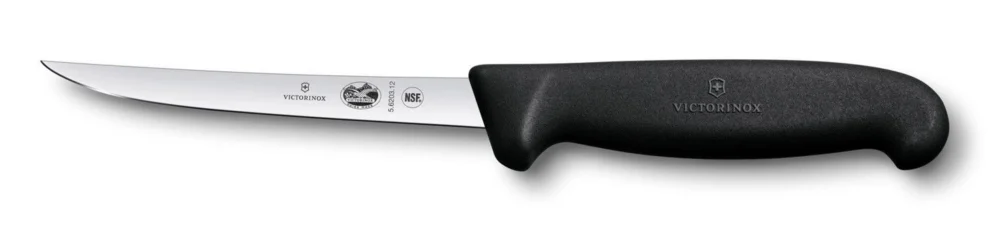 risnedsättning Urbeningskniv 12 Cm Fibrox Rakt Extra Smalt Blad Svart