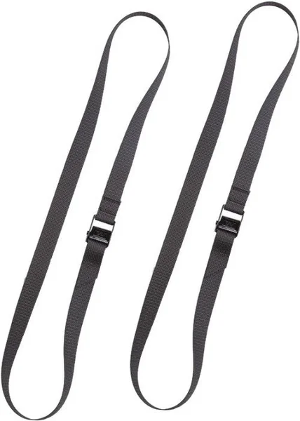 Pack straps Cam buckle 120 cm 2-Pack Black Köp online
