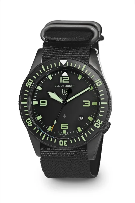 HOLTON - Black Military Webbing Billigare