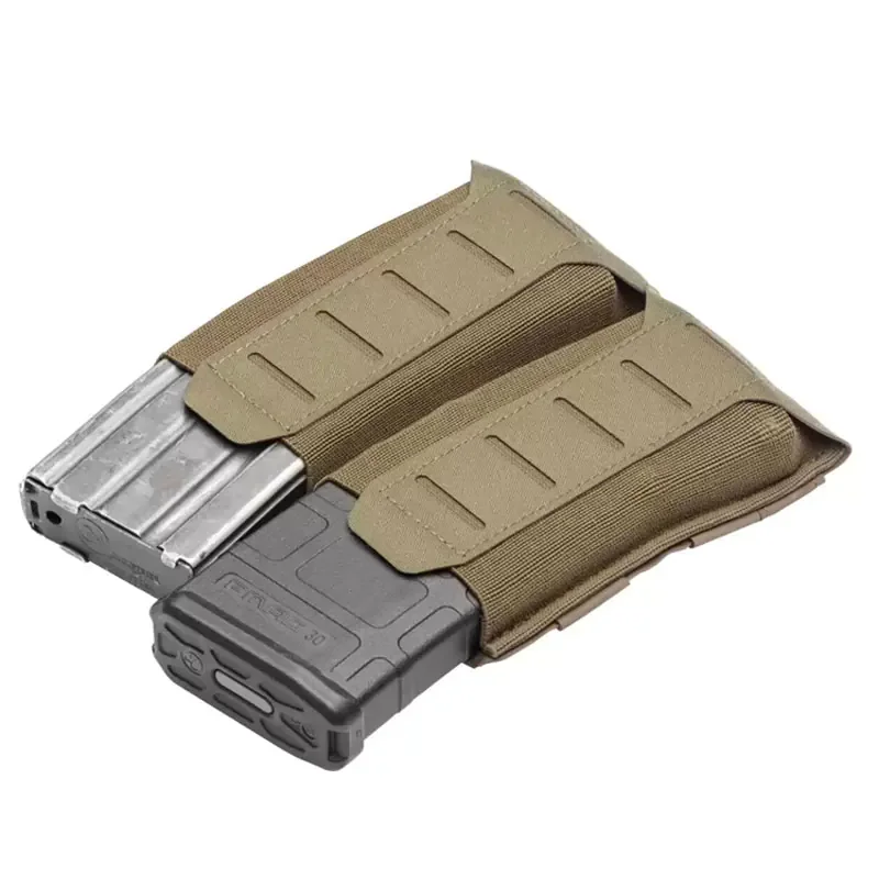 Premium HW Ten Speed Double M4 Magazine Pouch Stackable Ranger Green