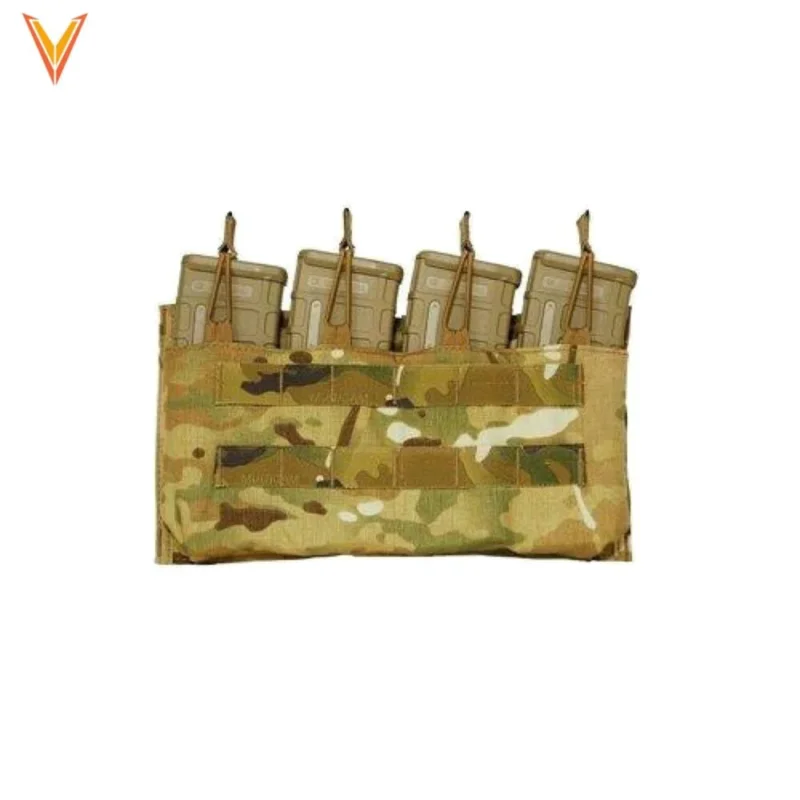 Endast idag M4 Quad Mag Pouch, Open Top Coyote Brown