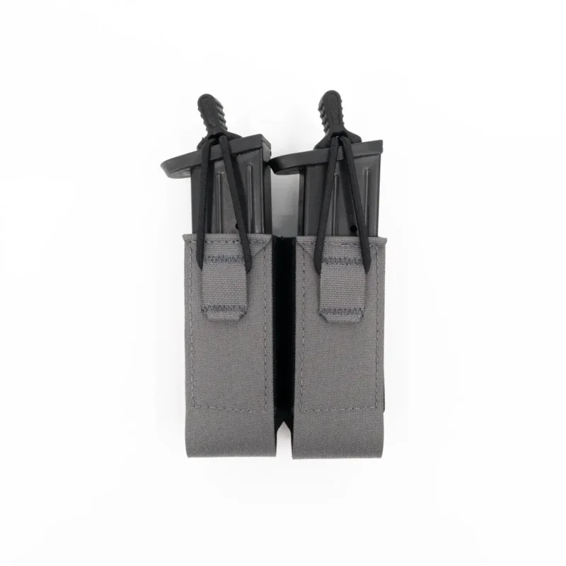 Double Pistol Mag Pouch Grey Säker betalning