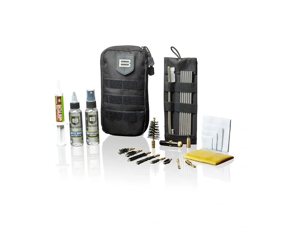 Long Gun Cleaning Kit Rod .223 / 5.56 Black Outlet