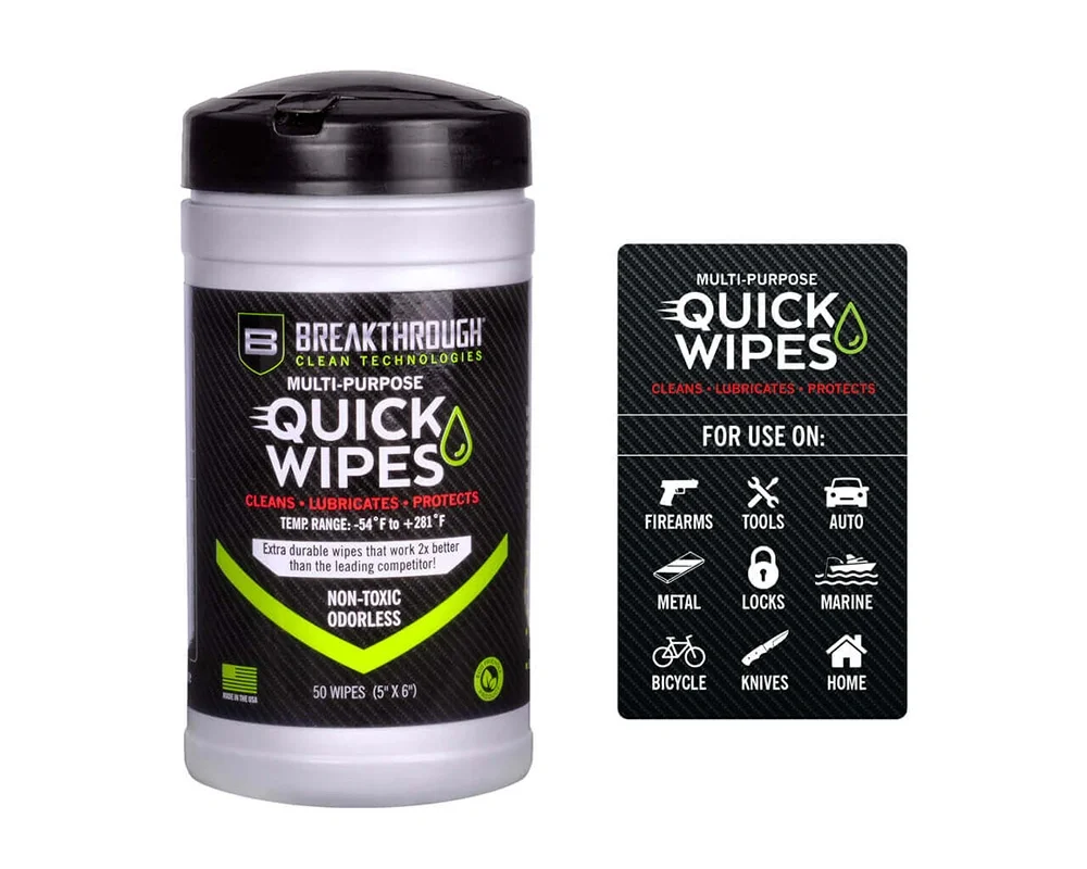 Synthetic CLP Quick Wipes - 50 Count Canister Handla nu